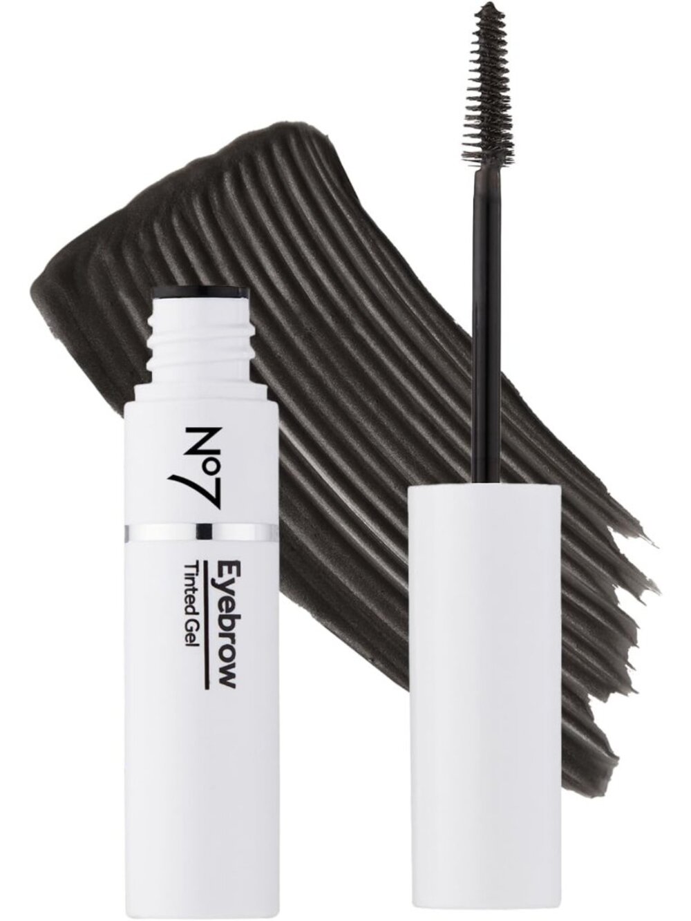 Flexible Brow Gel for Fuller, Darker Eyebrows - Black with Pink Pepper Extract